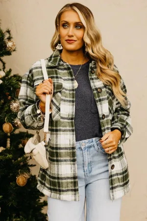 The Perrin Plaid Fleece Lined Shacket