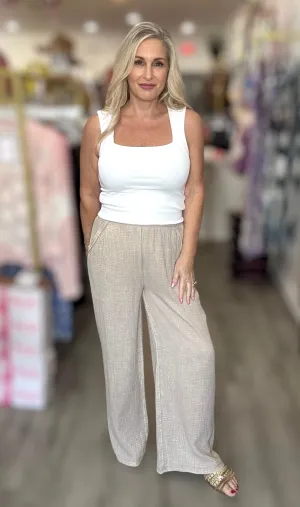 The Washed Gauze Pants