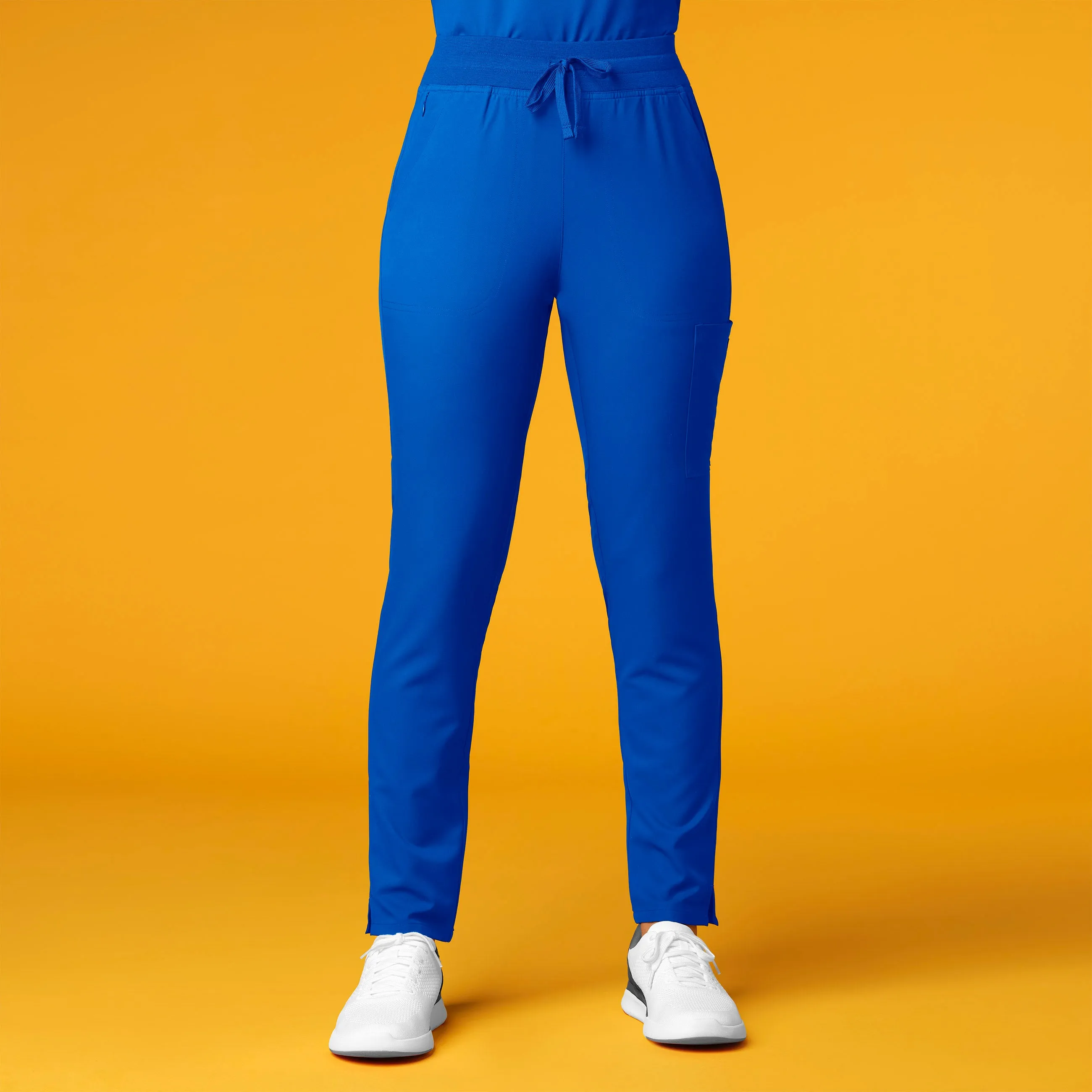 Thrive 5222 Cargo Straight Slim Leg Scrub Pants Royal