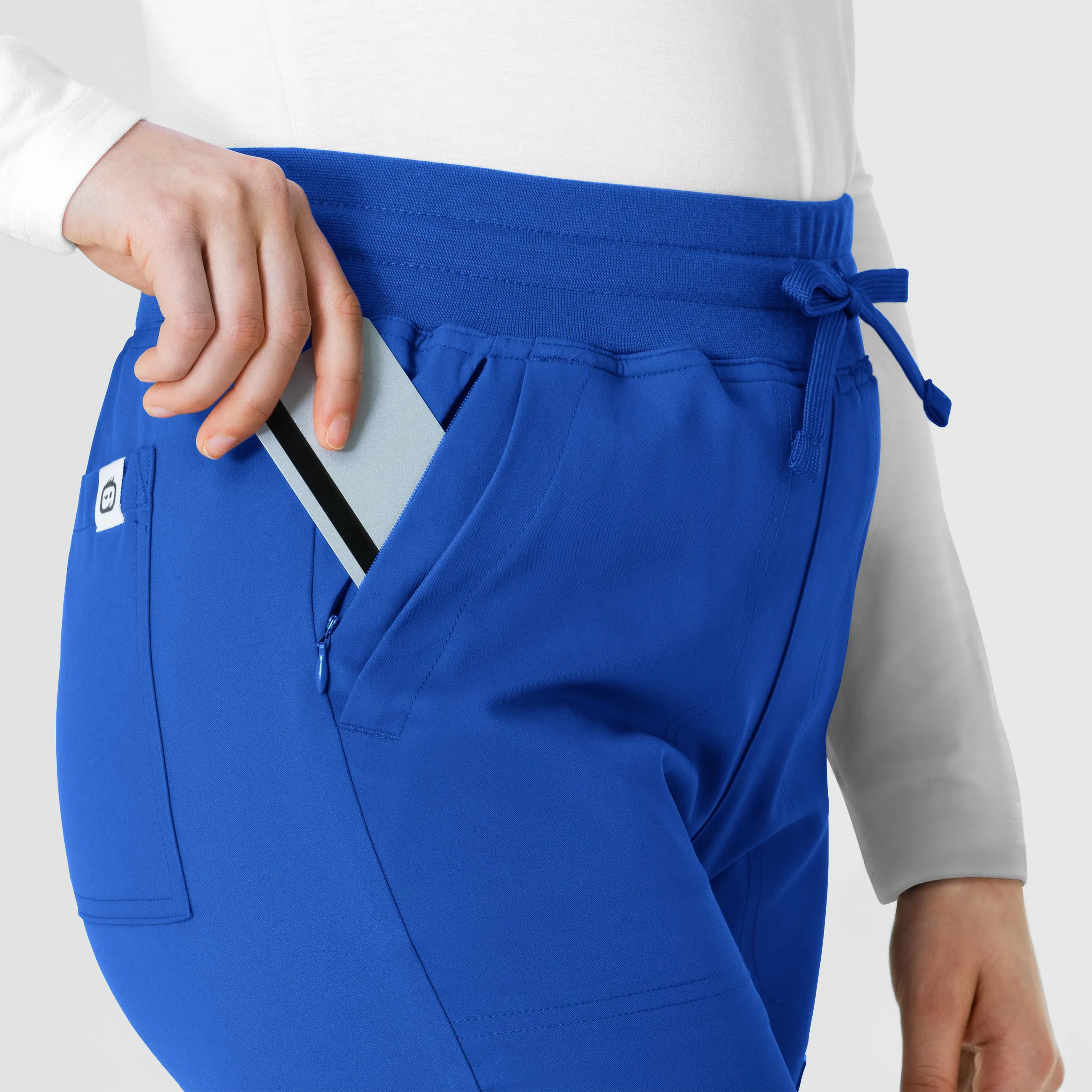 Thrive 5222 Cargo Straight Slim Leg Scrub Pants Royal