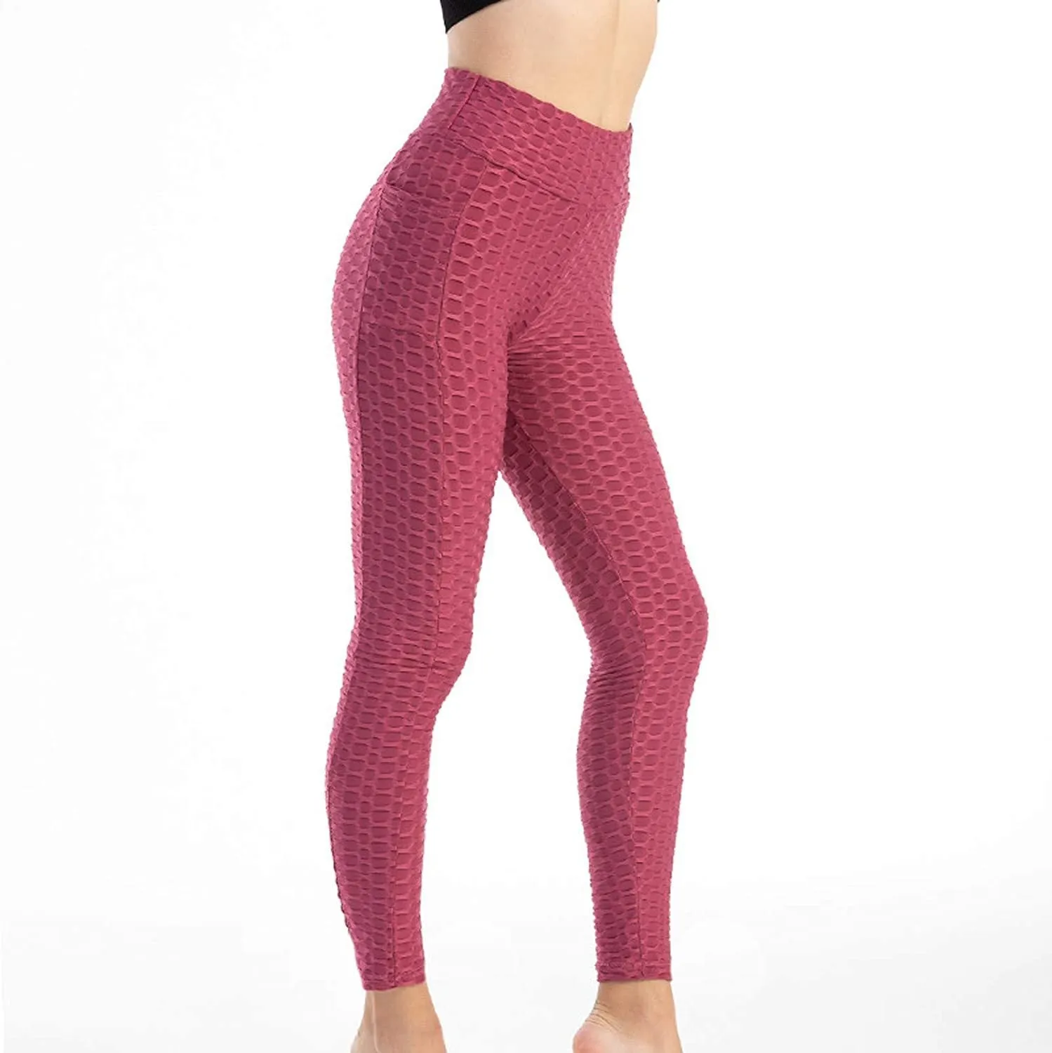 TIK Tok Leggings for Women Butt Lift High Waisted Yoga Pants Butt Lifting