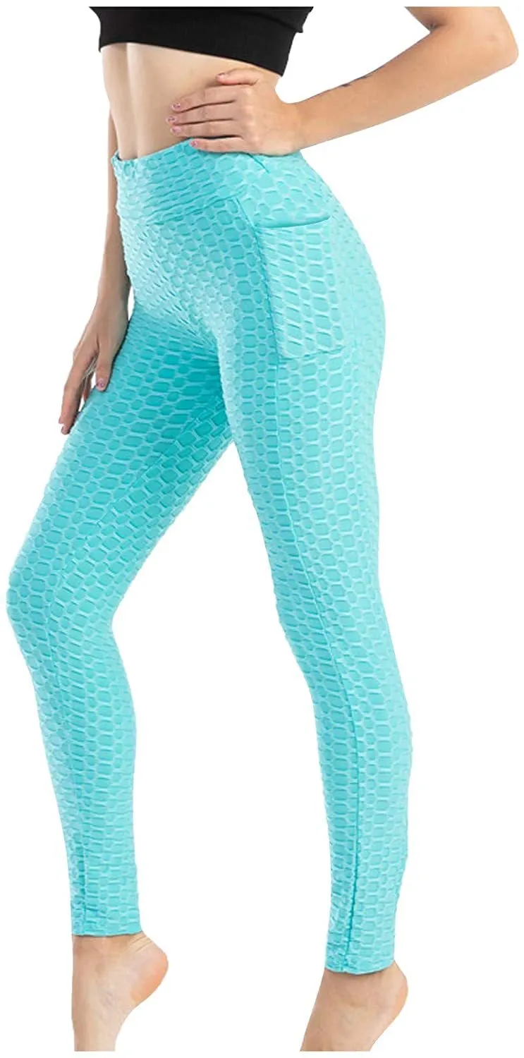 TIK Tok Leggings for Women Butt Lift High Waisted Yoga Pants Butt Lifting