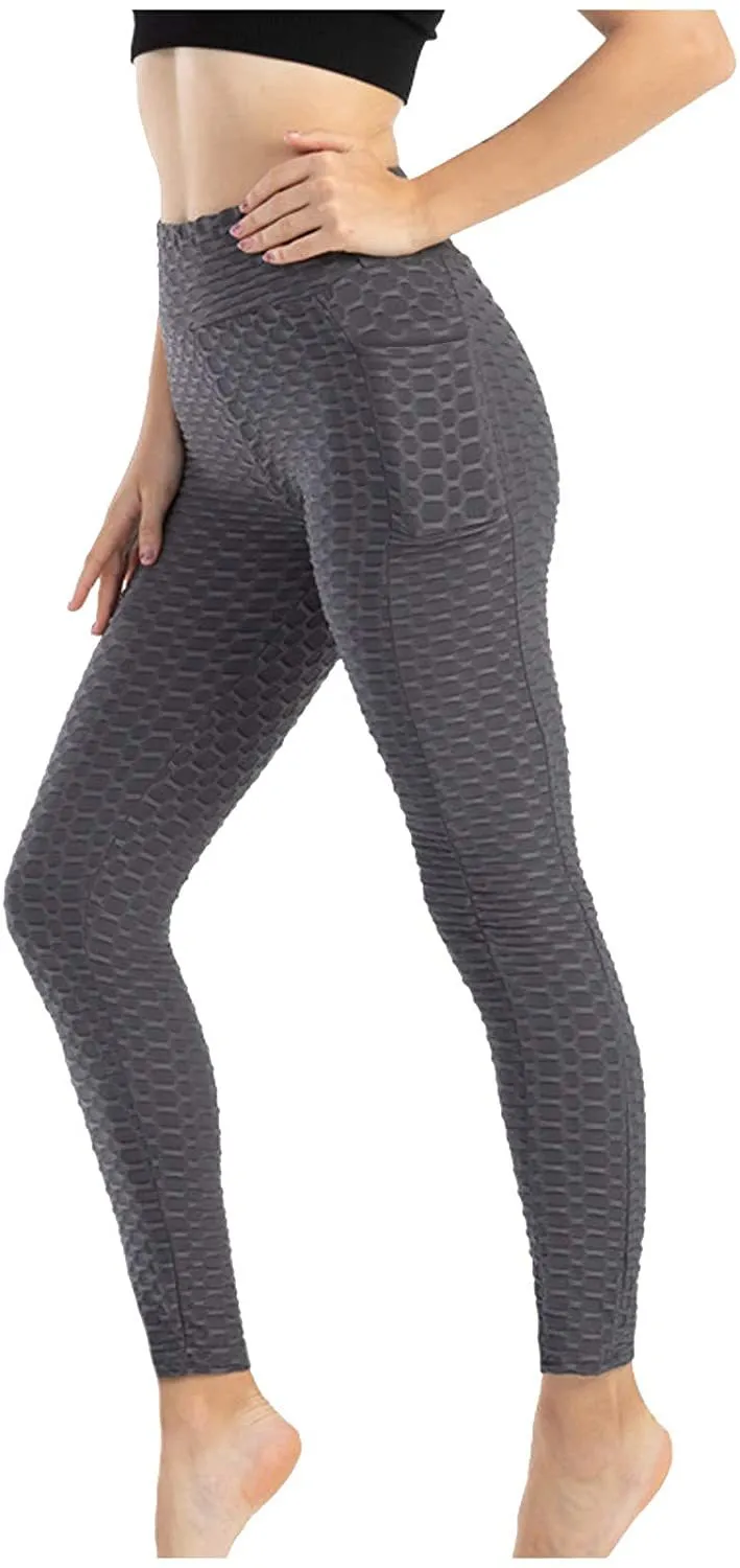 TIK Tok Leggings for Women Butt Lift High Waisted Yoga Pants Butt Lifting