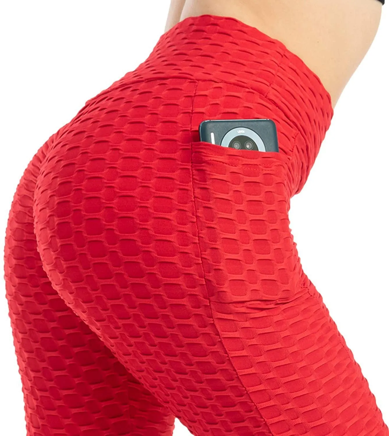 TIK Tok Leggings for Women Butt Lift High Waisted Yoga Pants Butt Lifting