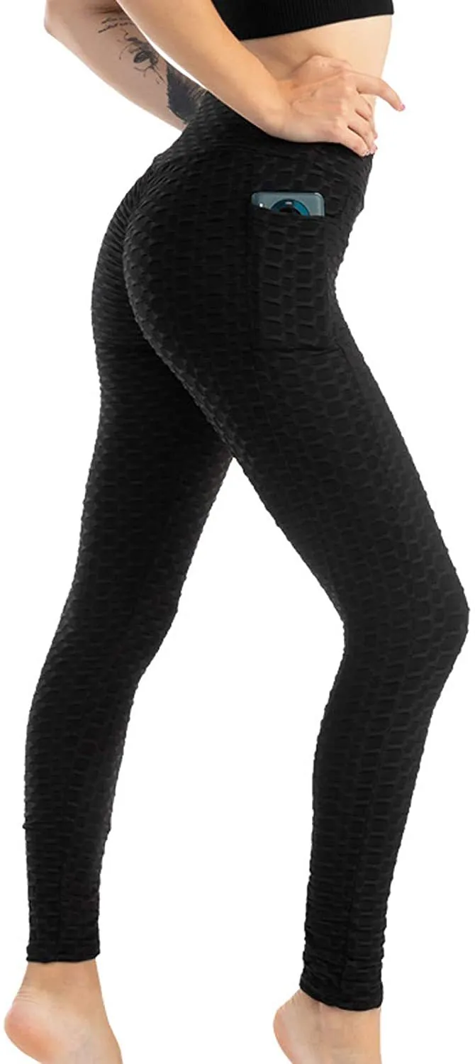 TIK Tok Leggings for Women Butt Lift High Waisted Yoga Pants Butt Lifting
