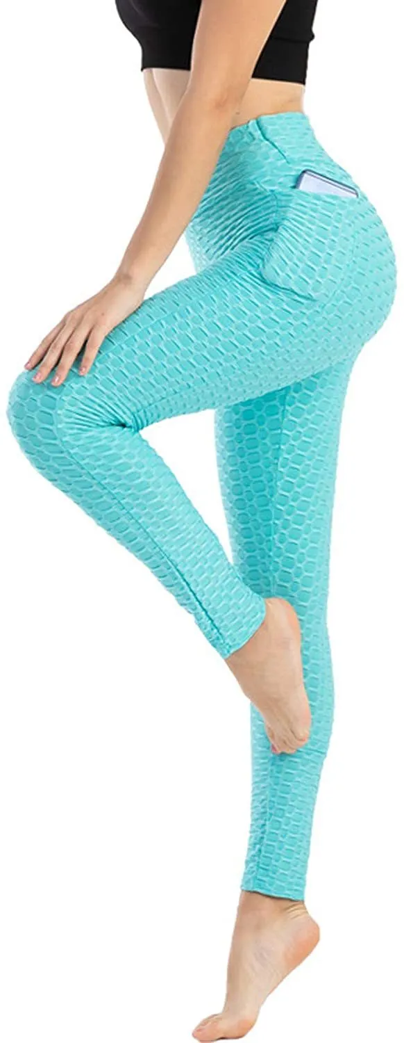 TIK Tok Leggings for Women Butt Lift High Waisted Yoga Pants Butt Lifting