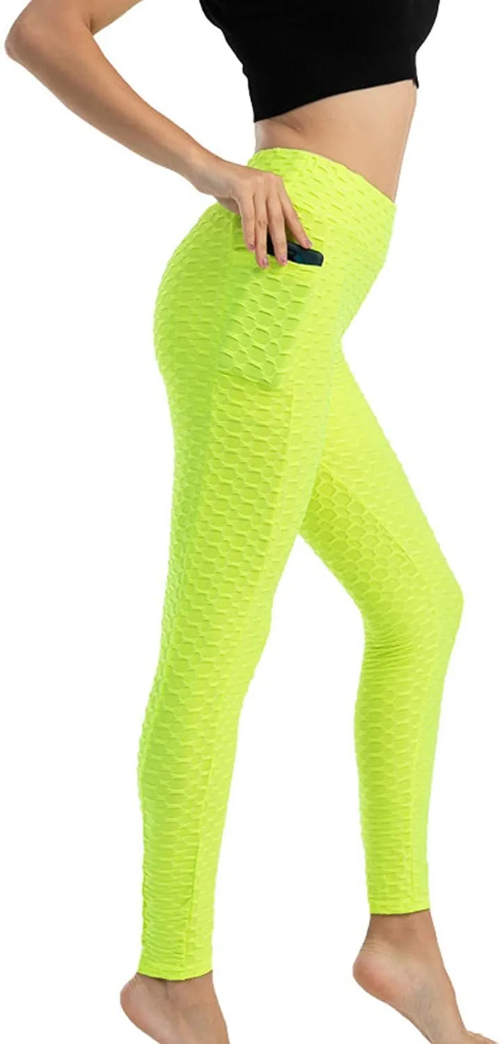 TIK Tok Leggings for Women Butt Lift High Waisted Yoga Pants Butt Lifting