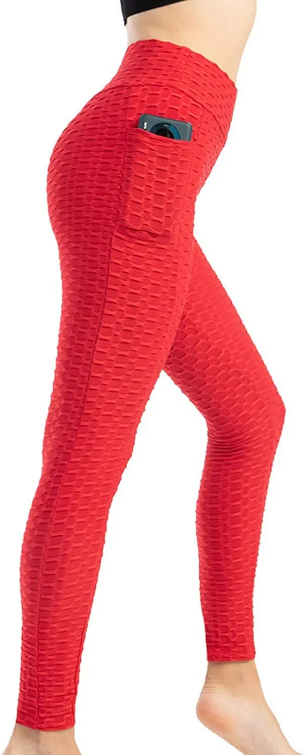 TIK Tok Leggings for Women Butt Lift High Waisted Yoga Pants Butt Lifting