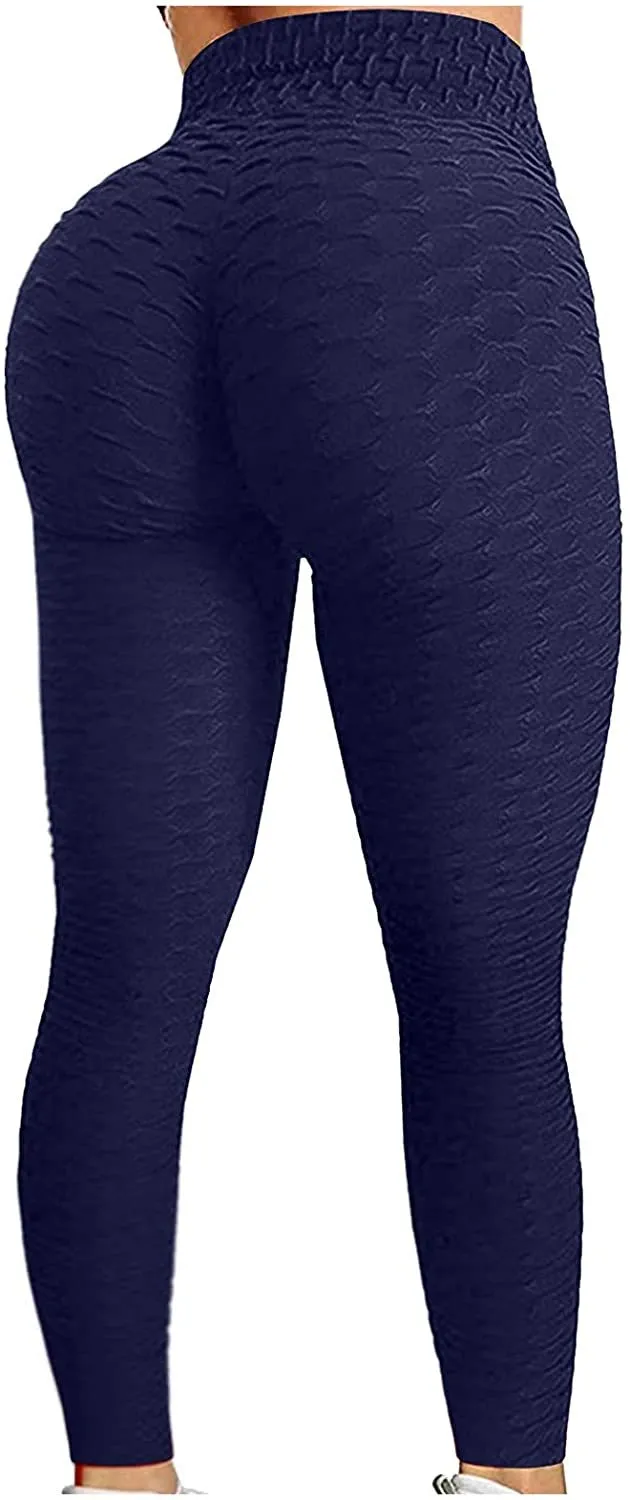 TIK Tok Leggings for Women Butt Lift High Waisted Yoga Pants Butt Lifting