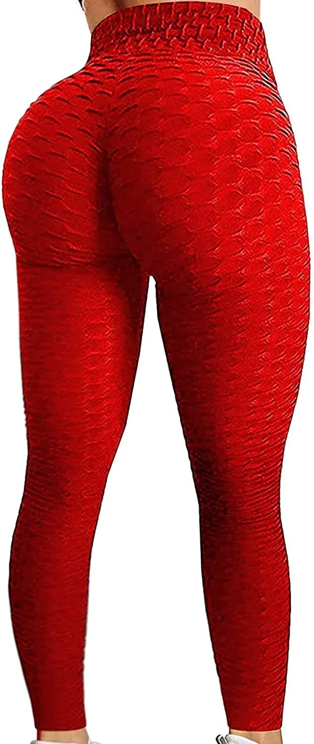 TIK Tok Leggings for Women Butt Lift High Waisted Yoga Pants Butt Lifting