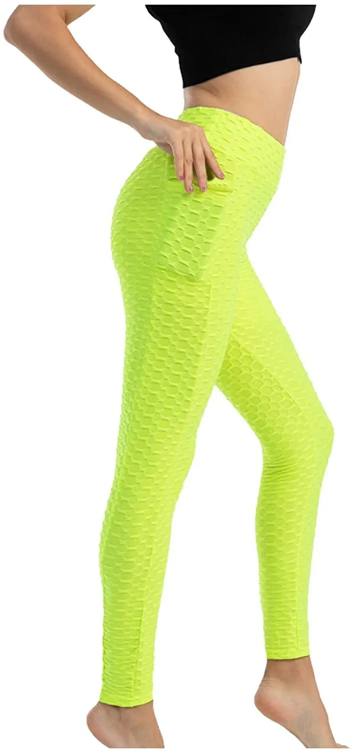 TIK Tok Leggings for Women Butt Lift High Waisted Yoga Pants Butt Lifting