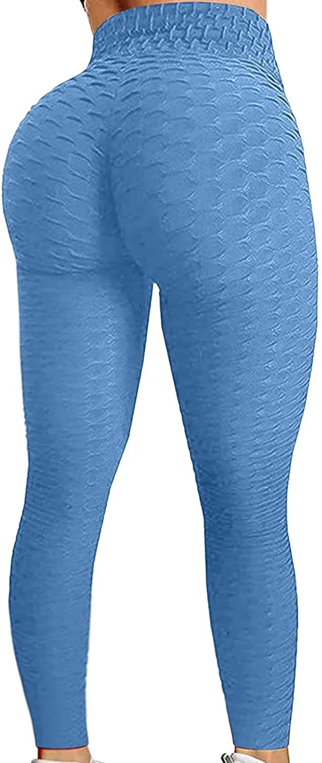 TIK Tok Leggings for Women Butt Lift High Waisted Yoga Pants Butt Lifting