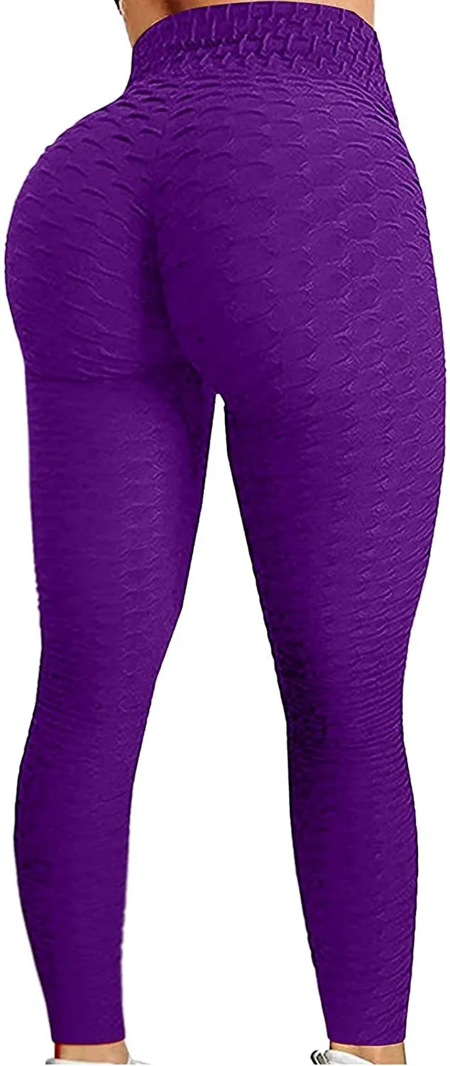 TIK Tok Leggings for Women Butt Lift High Waisted Yoga Pants Butt Lifting