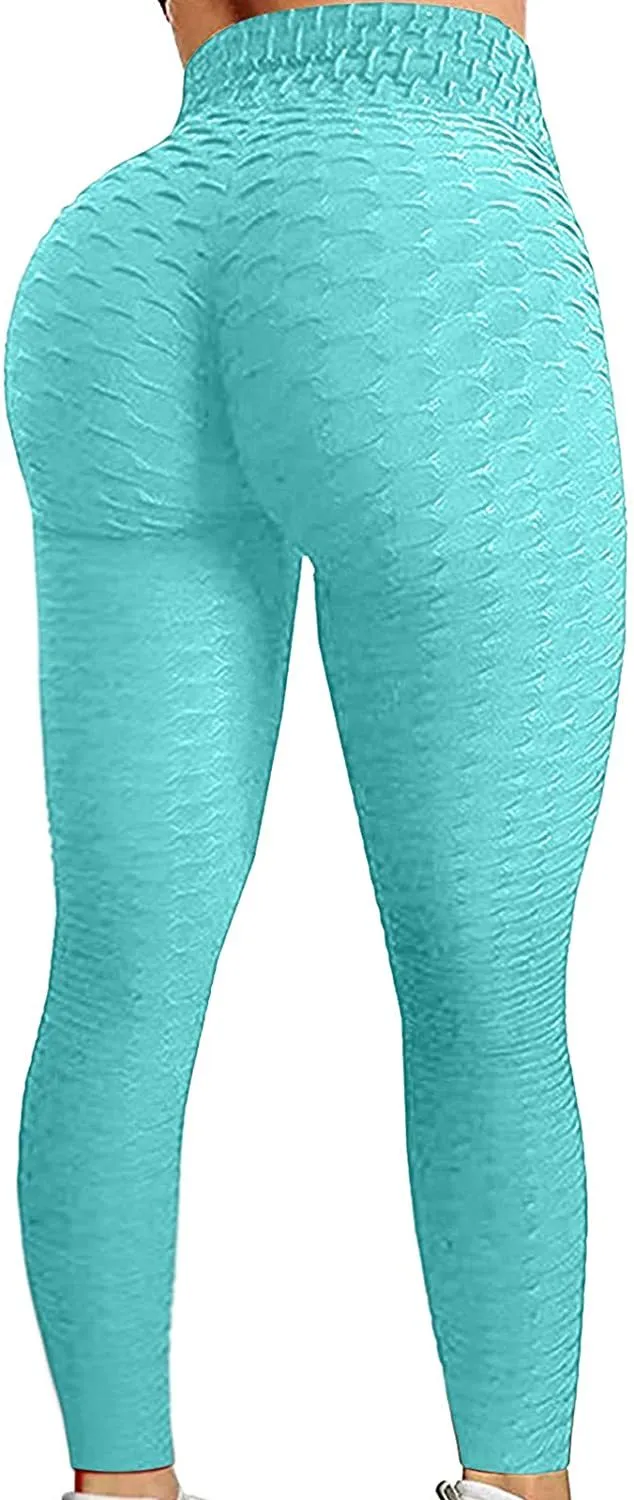 TIK Tok Leggings for Women Butt Lift High Waisted Yoga Pants Butt Lifting