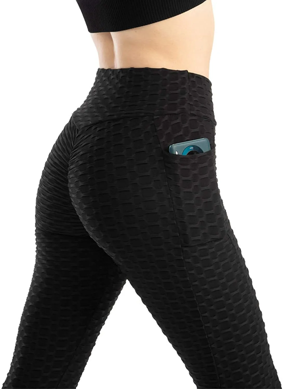 TIK Tok Leggings for Women Butt Lift High Waisted Yoga Pants Butt Lifting