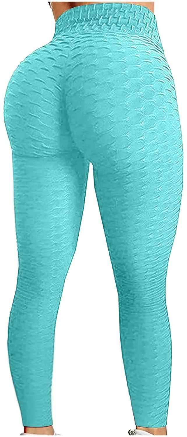 TIK Tok Leggings for Women Butt Lift High Waisted Yoga Pants Butt Lifting