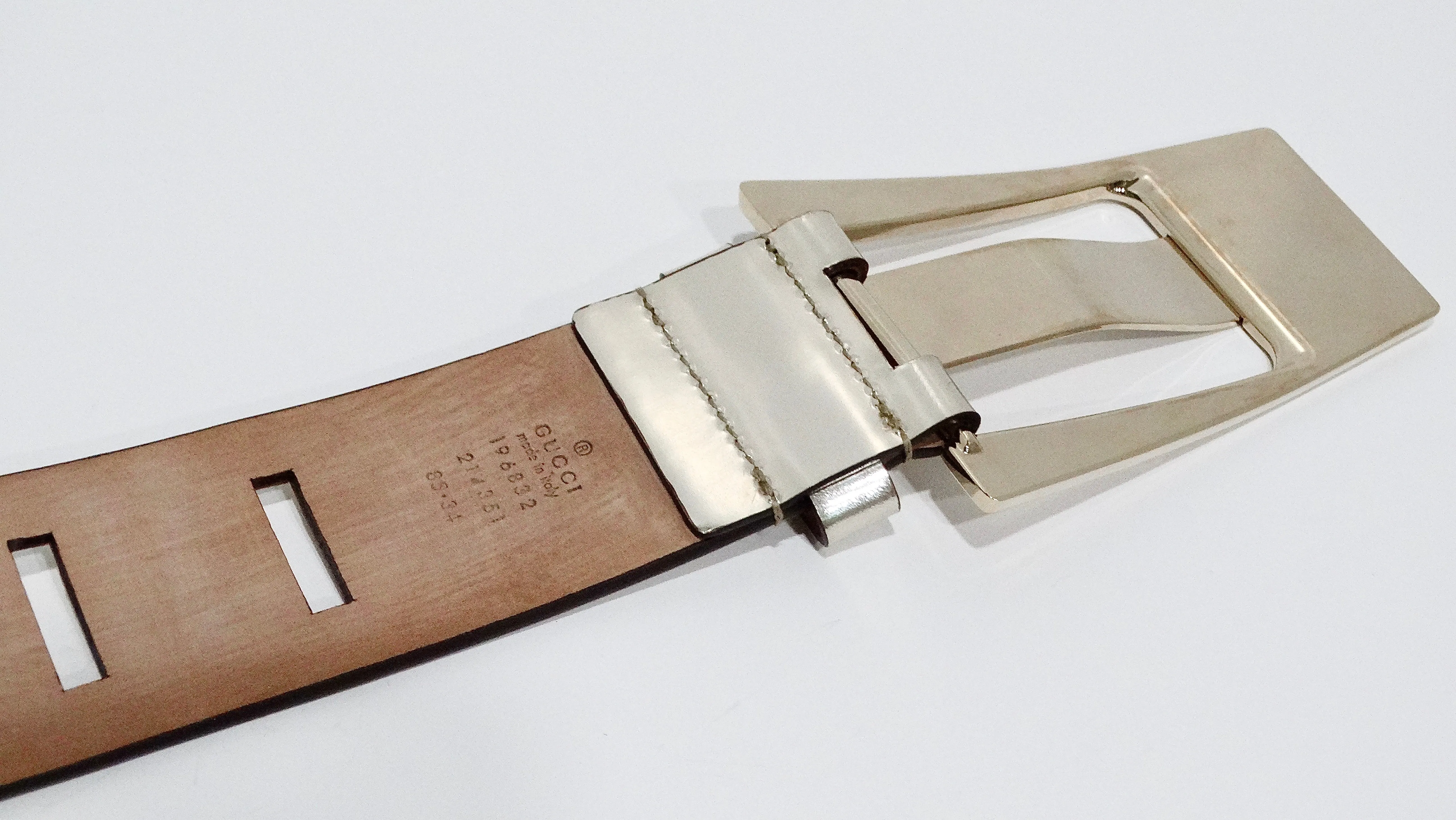 Tom Ford for Gucci Metallic Belt
