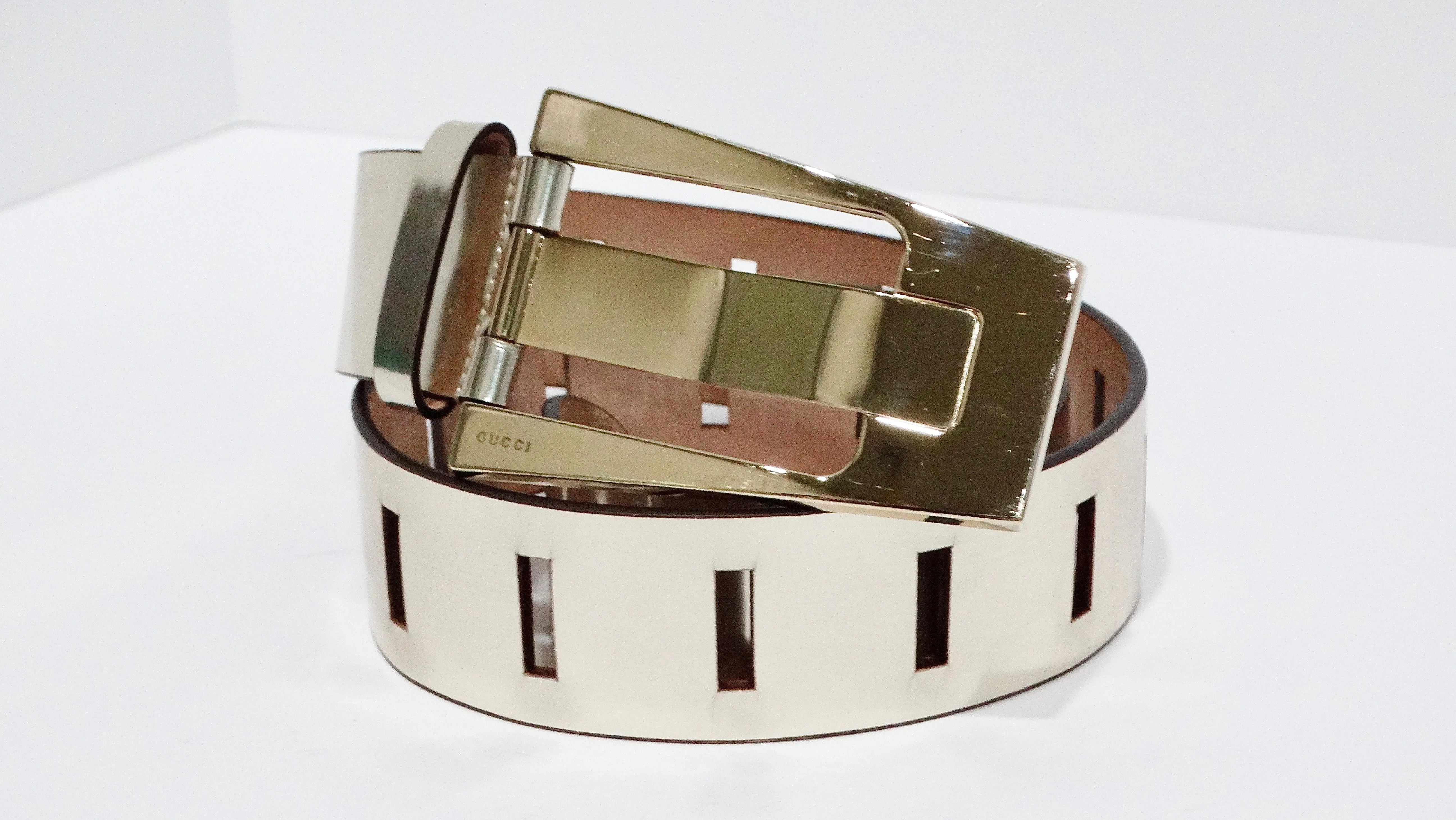 Tom Ford for Gucci Metallic Belt