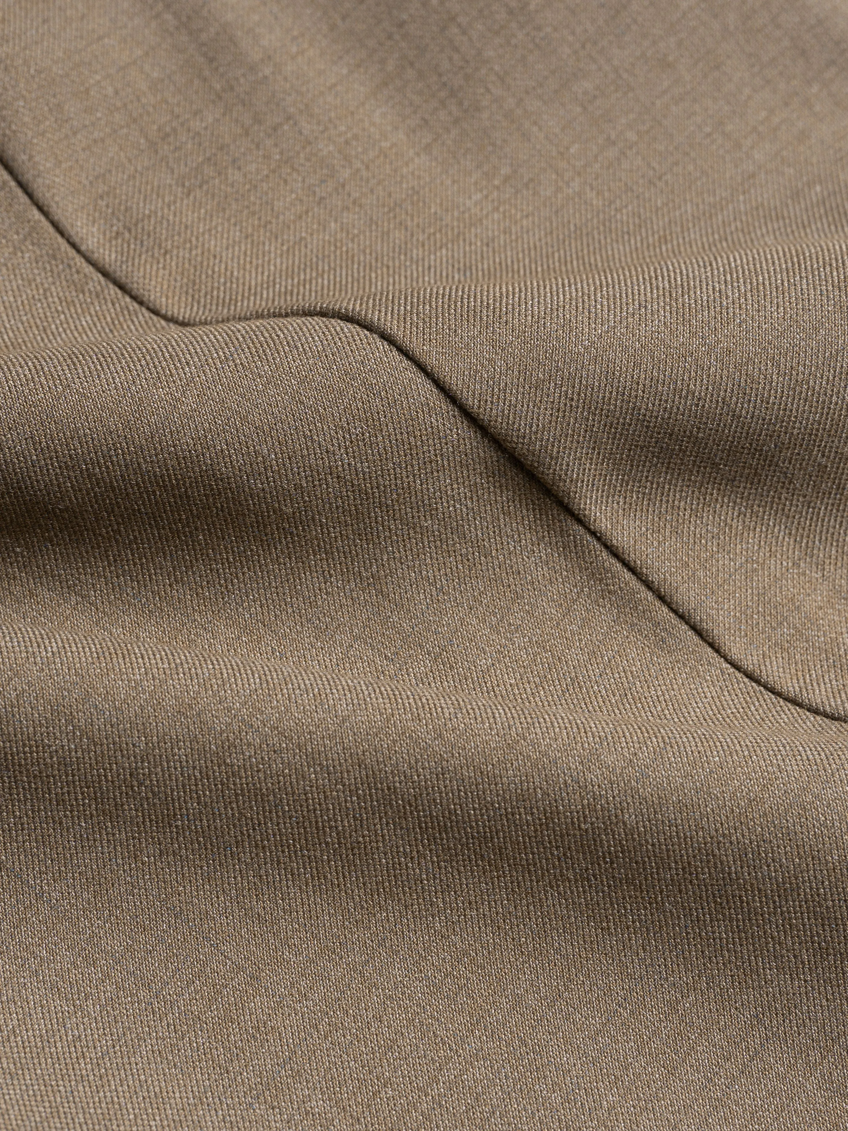 Trousers With Belt Loop -  Khakis Plain (Slim Straight)