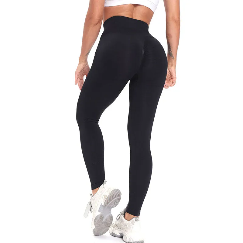 Tummy Control High Waist Sportswear Gym Clothing Seamless Female Butt Lift Leggings Seamless High Quality Lift Butt Leggings