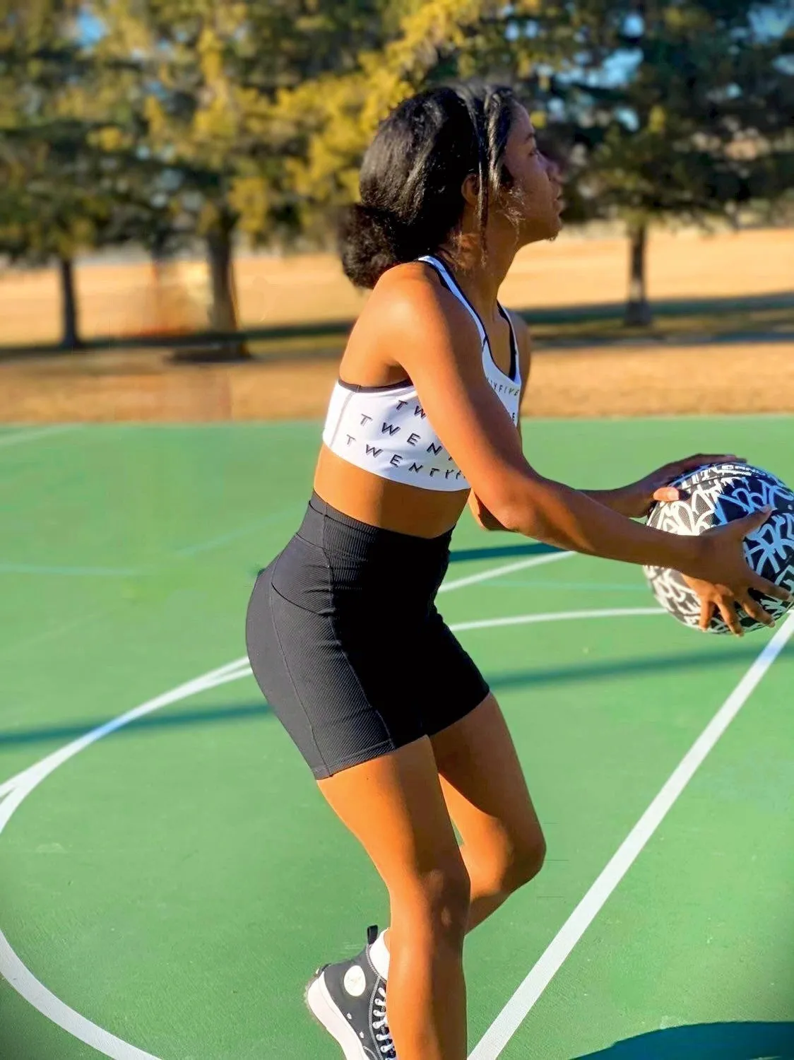 TwentyFiveForty Logo Sports Bra