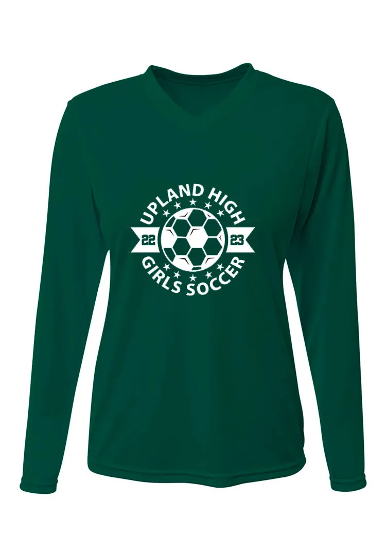 Upland High Girls Soccer - Women's L/S Training Tee