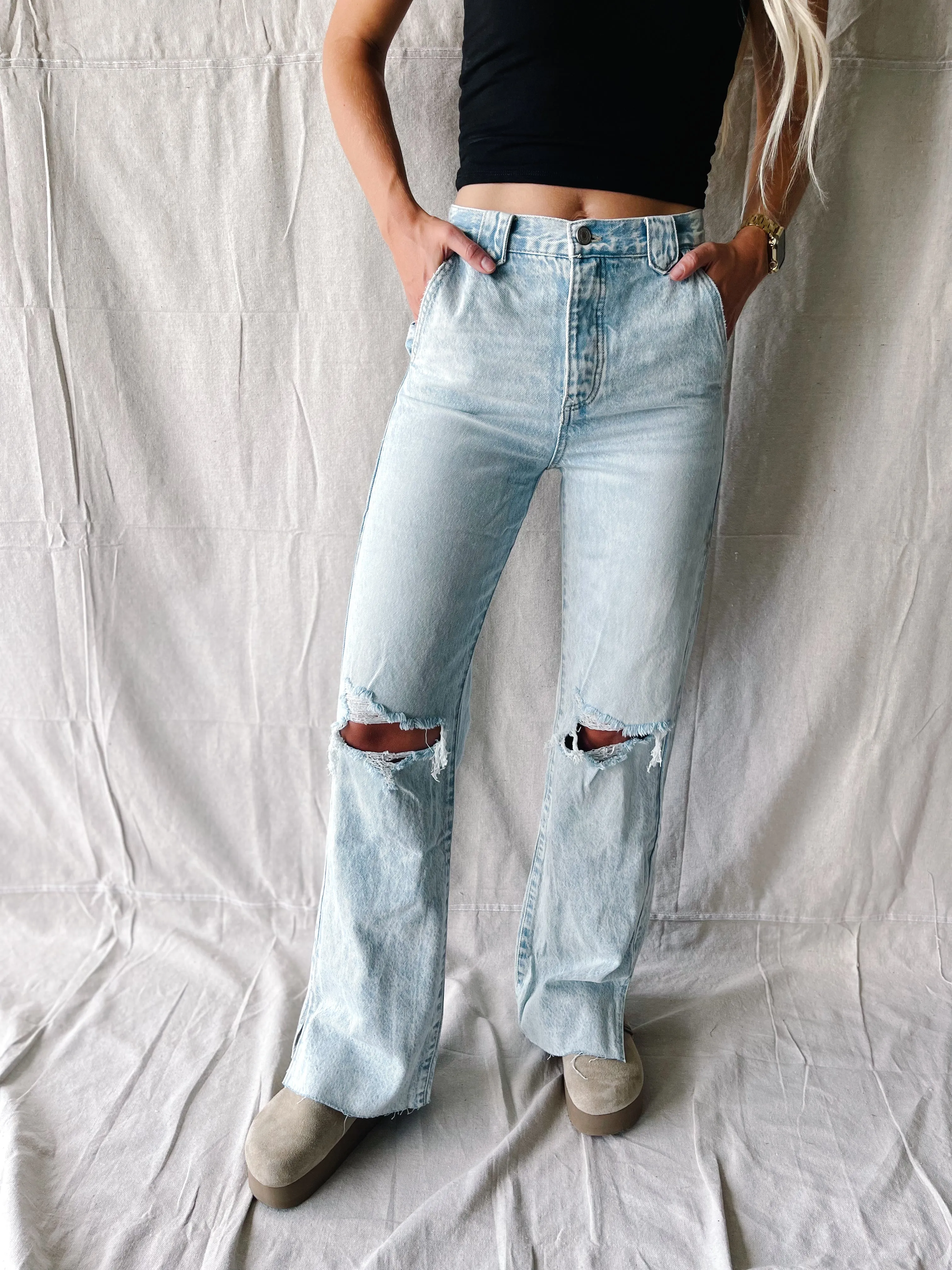 Uptowne Girl Flare Jean