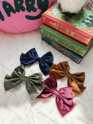 Velvet House Hairbow (Fall Version)