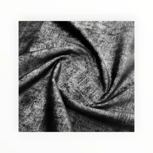 Velvet Upholstery Black NF1108 140 cm