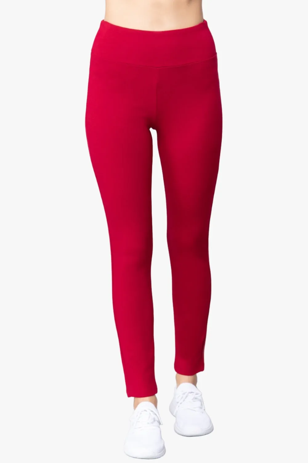 Waist Band Long Ponte Pants