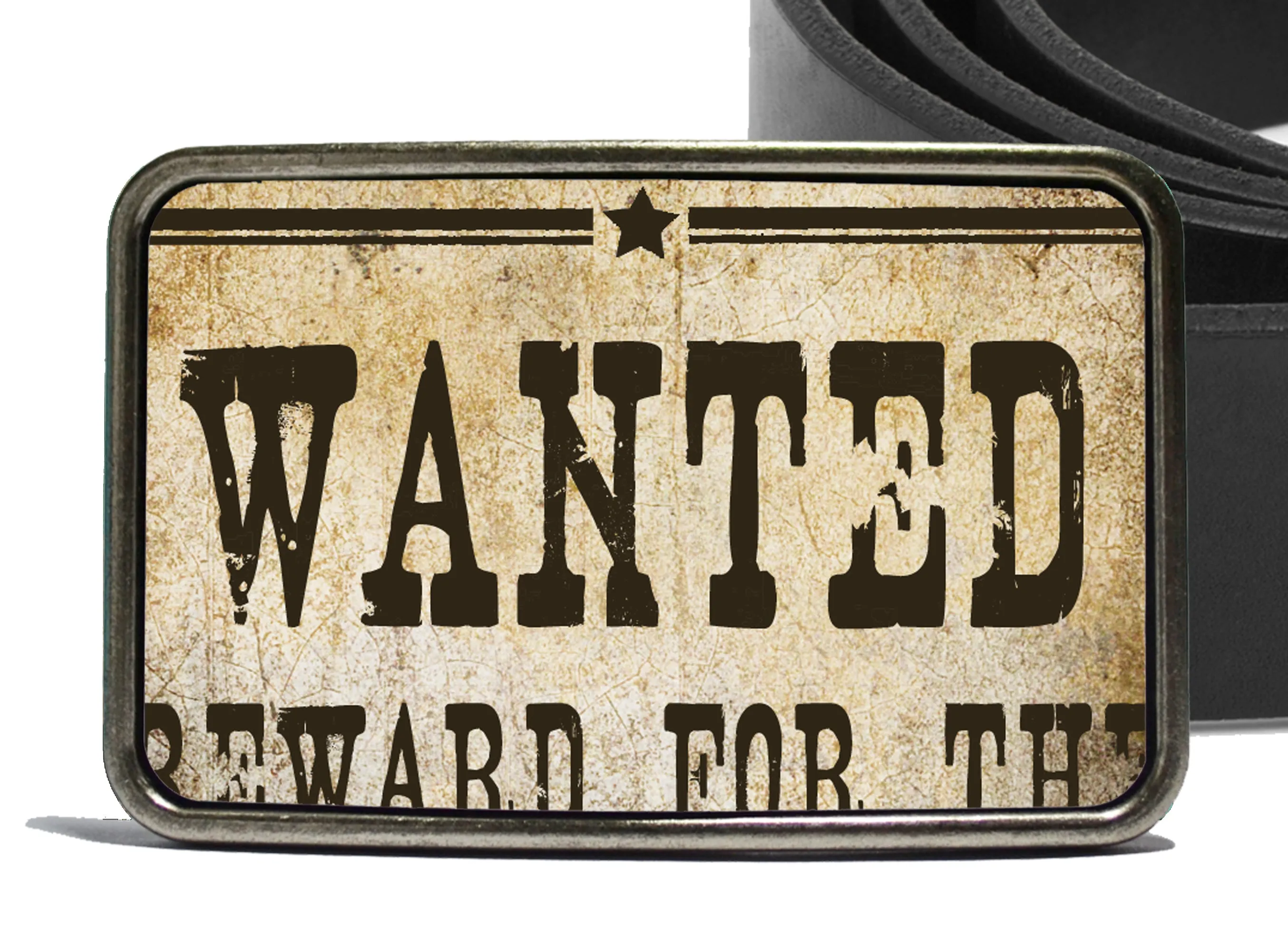 Wanted Reward For Belt Buckle