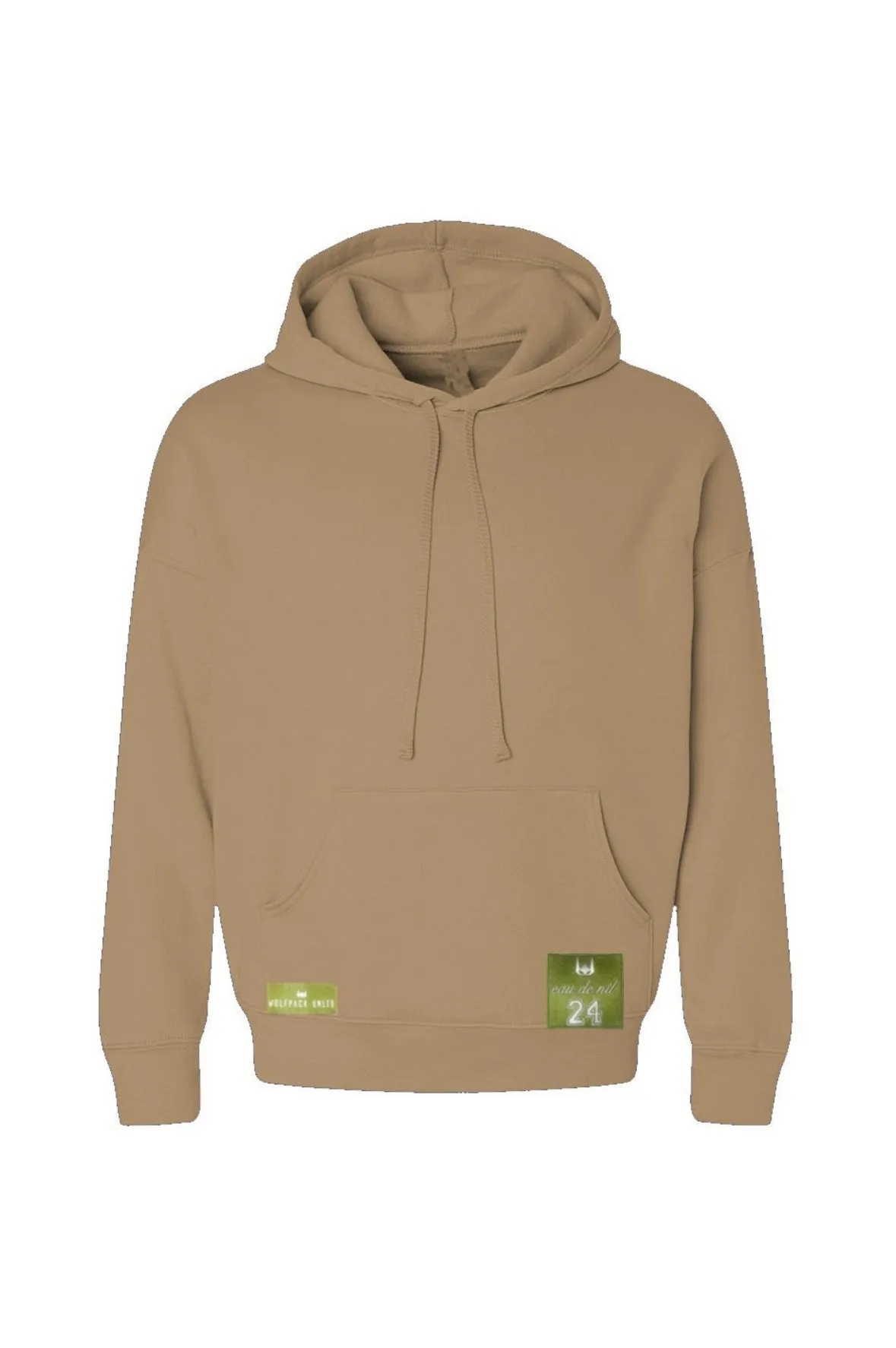 WOLFPACK UNLTD COZY PREMIUM SPONGE FLEECE PULLOVER HOODIE | TAN