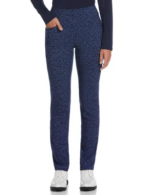 Women's Geo Print Pull-On Golf Pant