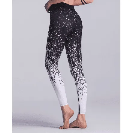 Yoga Pants Women Sports Clothing Chinese Style Printed Yoga leggings Fitness Yoga Running Tights Sport Pants Compression Tights