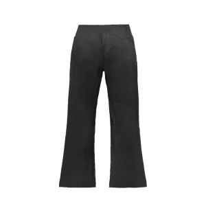 Youth Cross Waistband Flare Leggings