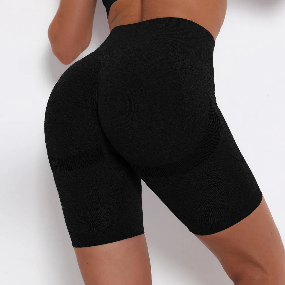 ZABRI Sports Butt lift Gym Yoga Seamless Scrunch Tight Fit Fitness Shorts